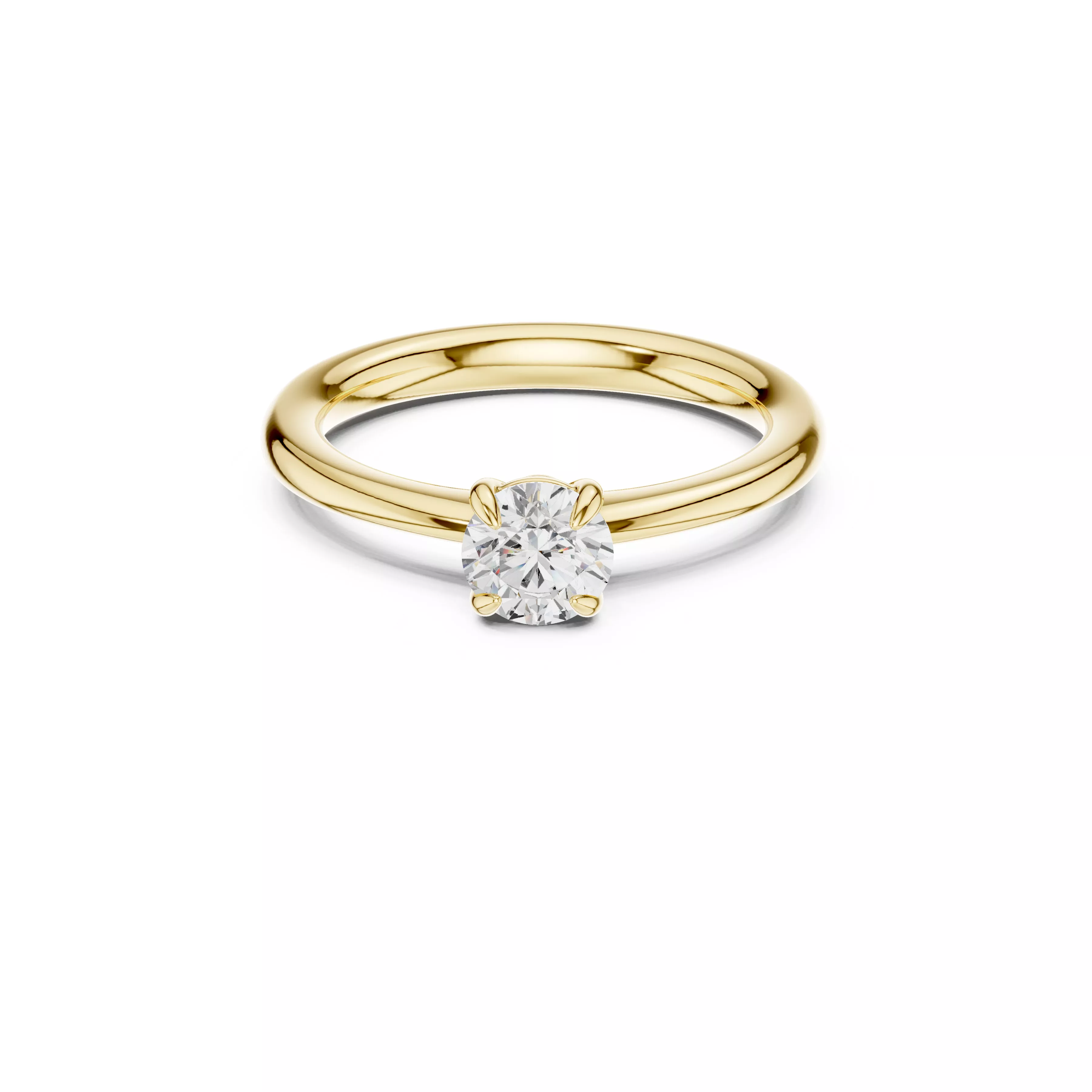 Buy Diamond Ring CAD Design STL 3DM Gold Ring Band R1478 3D print model