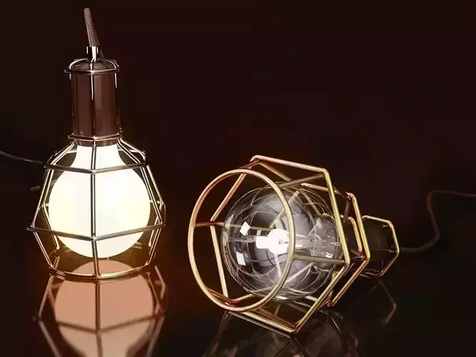 Work Lamp 3D model