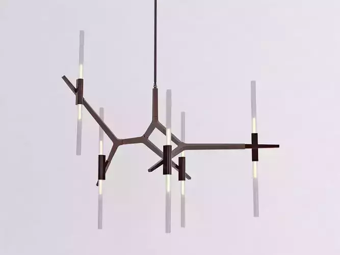 10 Chandelier 3D model
