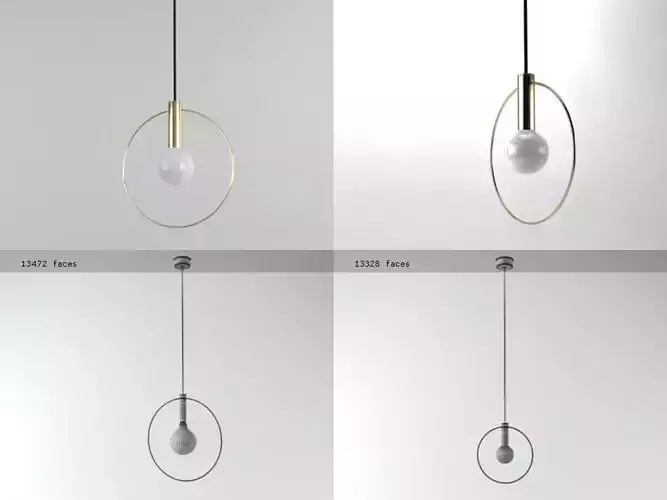 Aura pendant light - person