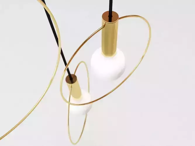 Aura pendant light - person