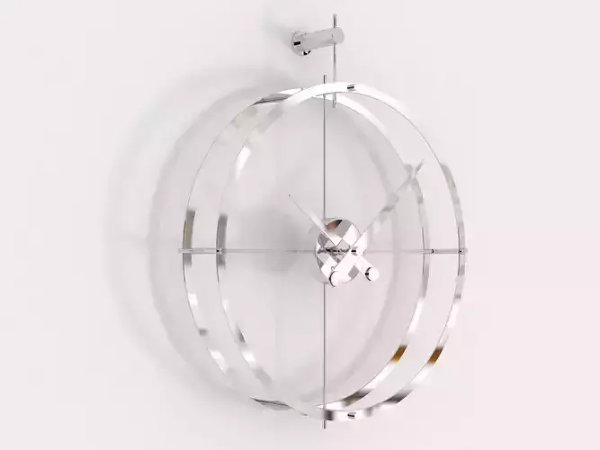 2 Puntos circular wall clock