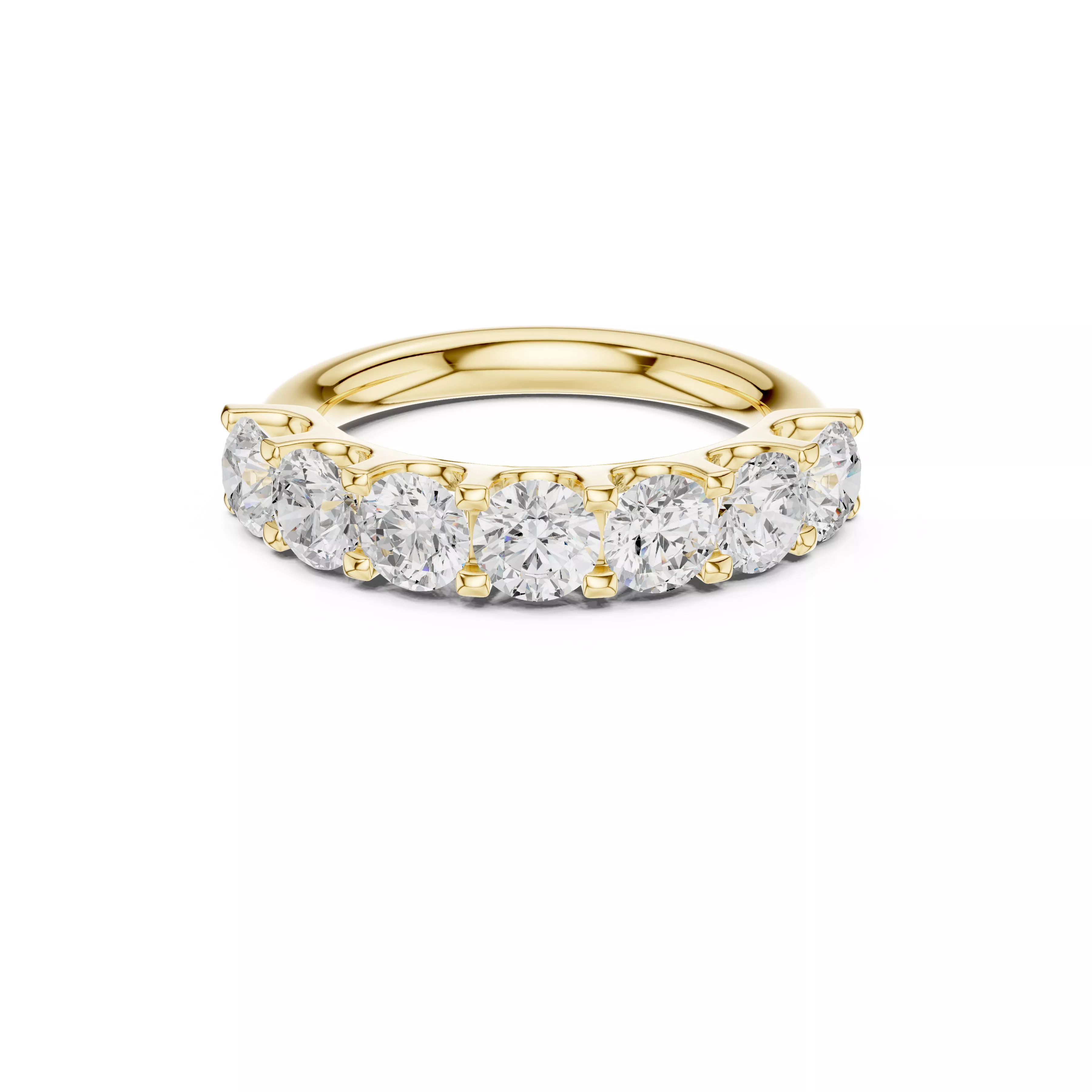 Diamond Ring Band Premium Jewelry CAD 3DM STL 684 3D print model