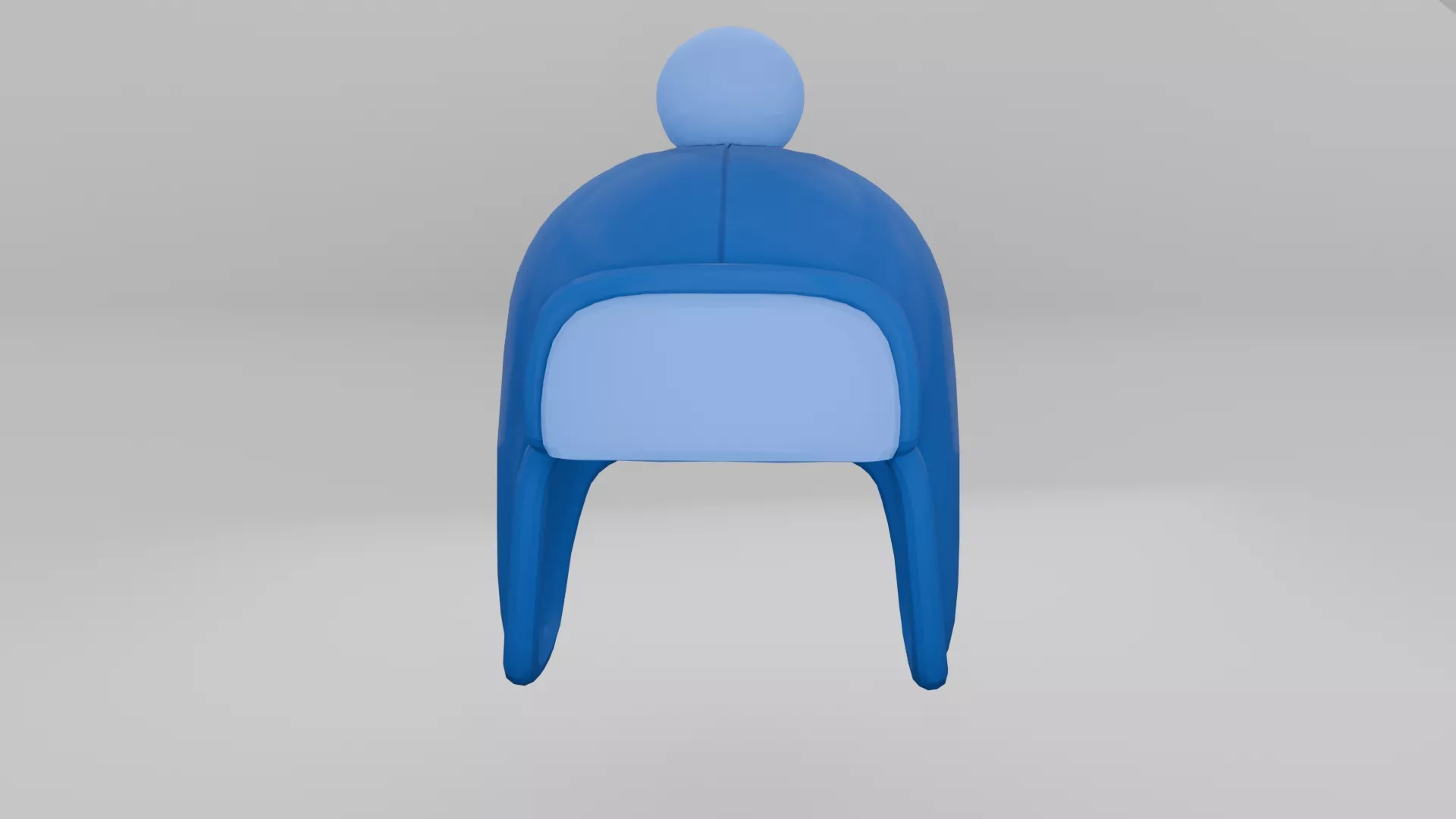 Wool Beanie Stylized Game Ready Clothing Asset Low-poly 3D model