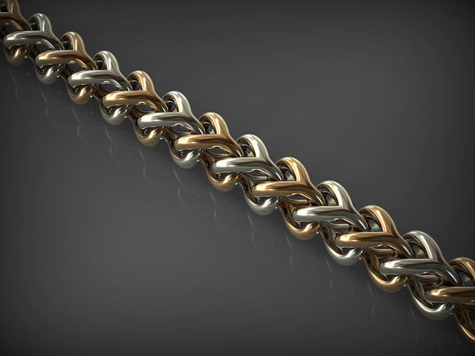 Chain Link 105 3D print model
