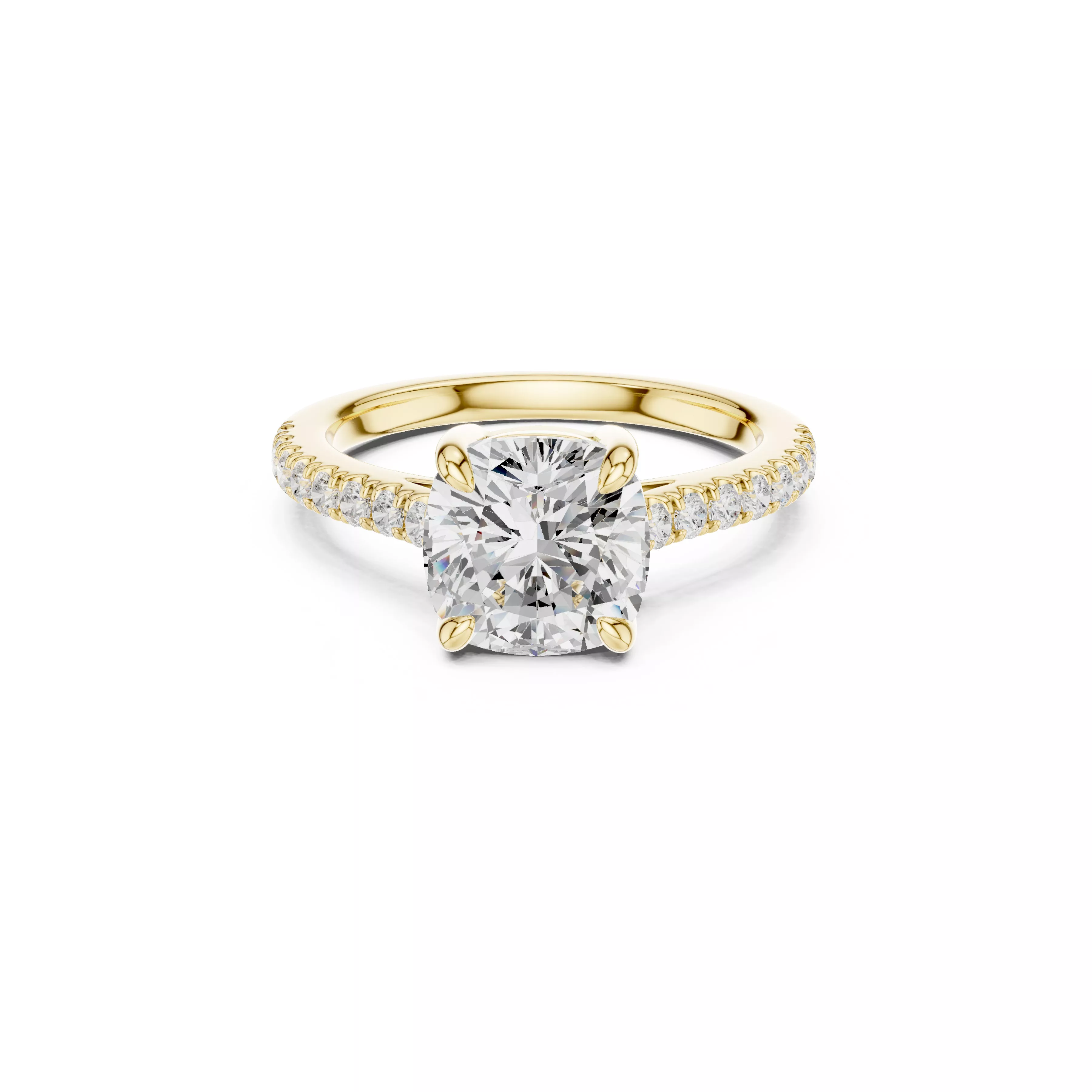 Buy Diamond Ring CAD Design STL 3DM Gold Ring Band R1230 3D print model