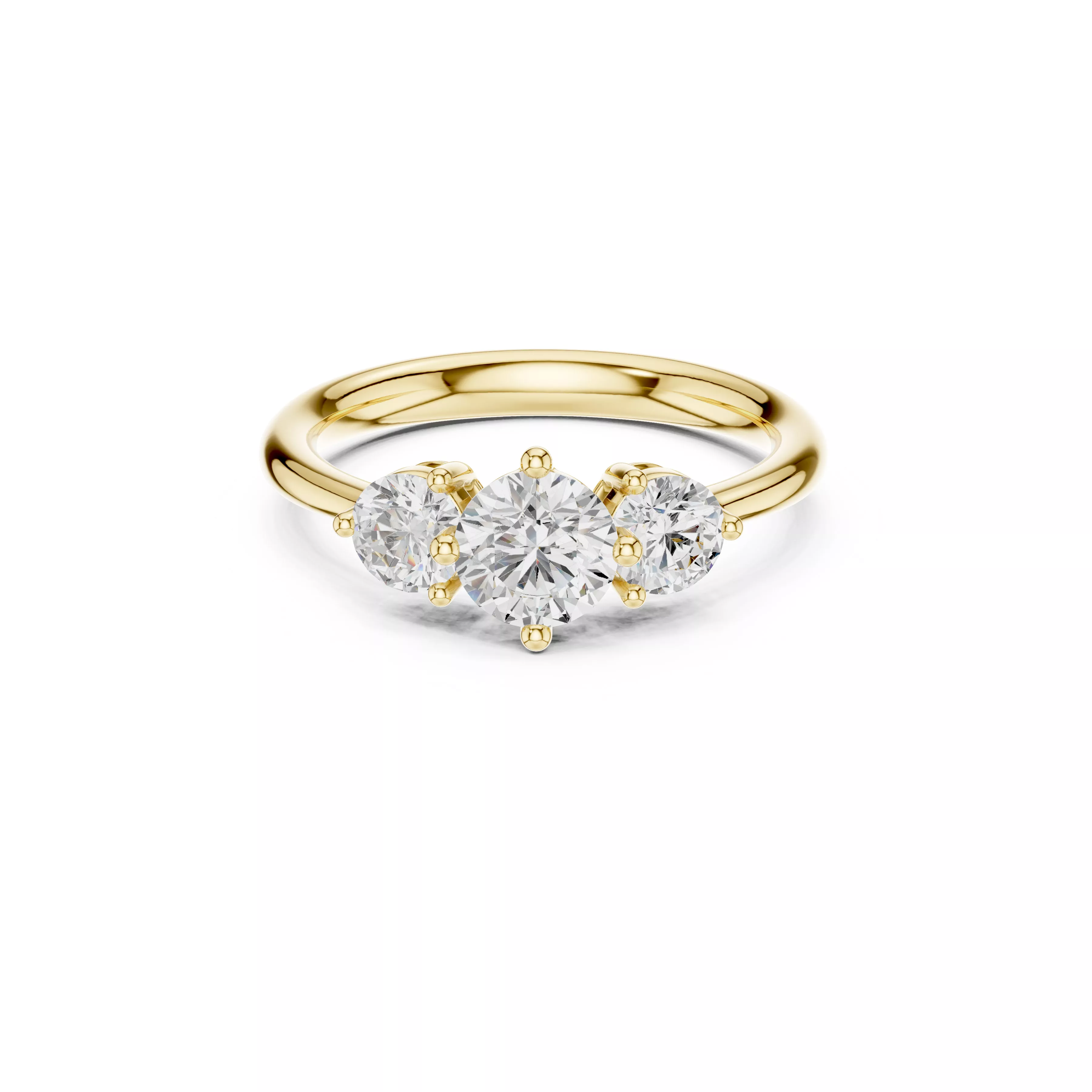 Diamond Ring Band Premium Jewelry CAD 3DM STL 653 3D print model
