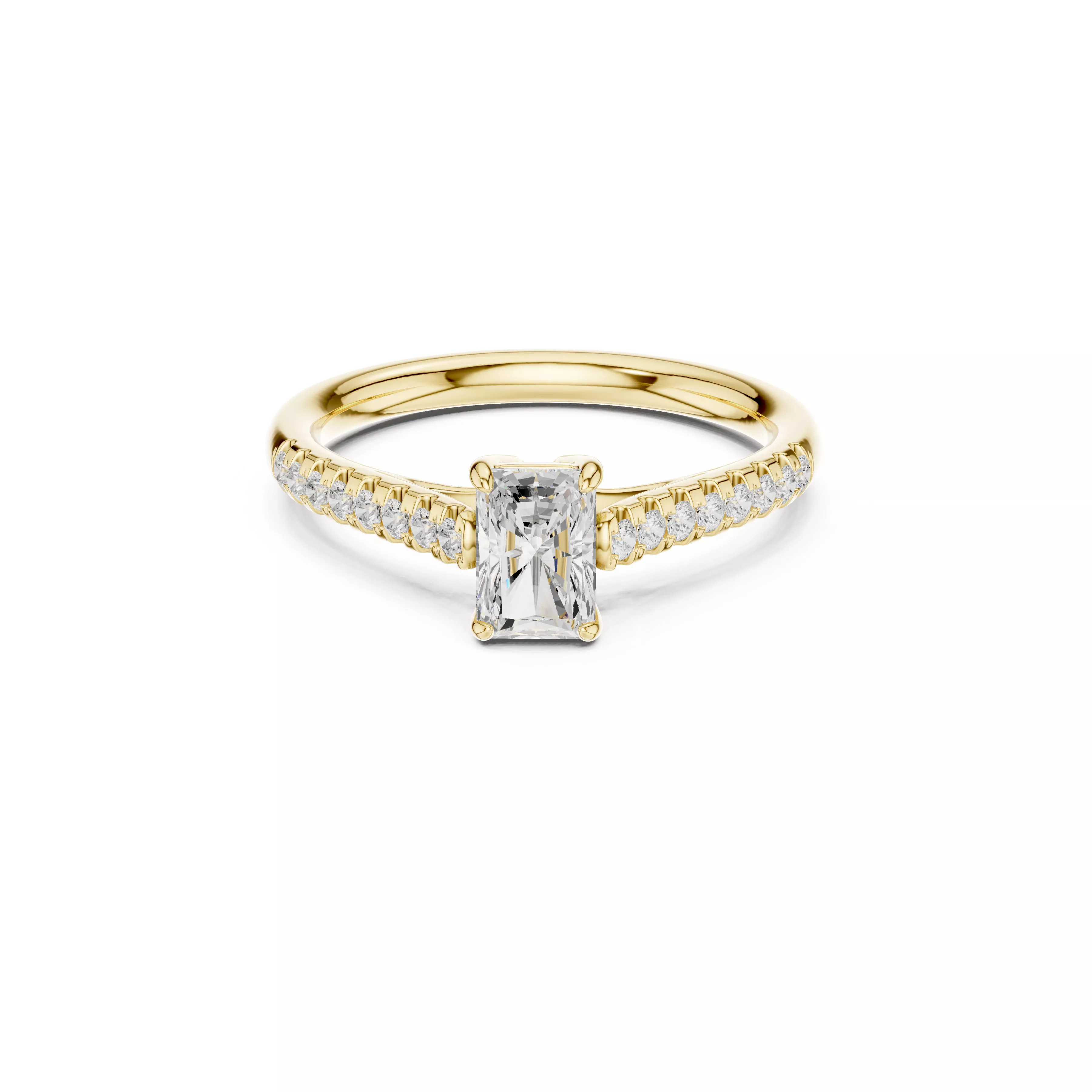 Diamond Ring Band Premium Jewelry CAD 3DM STL 587 3D print model