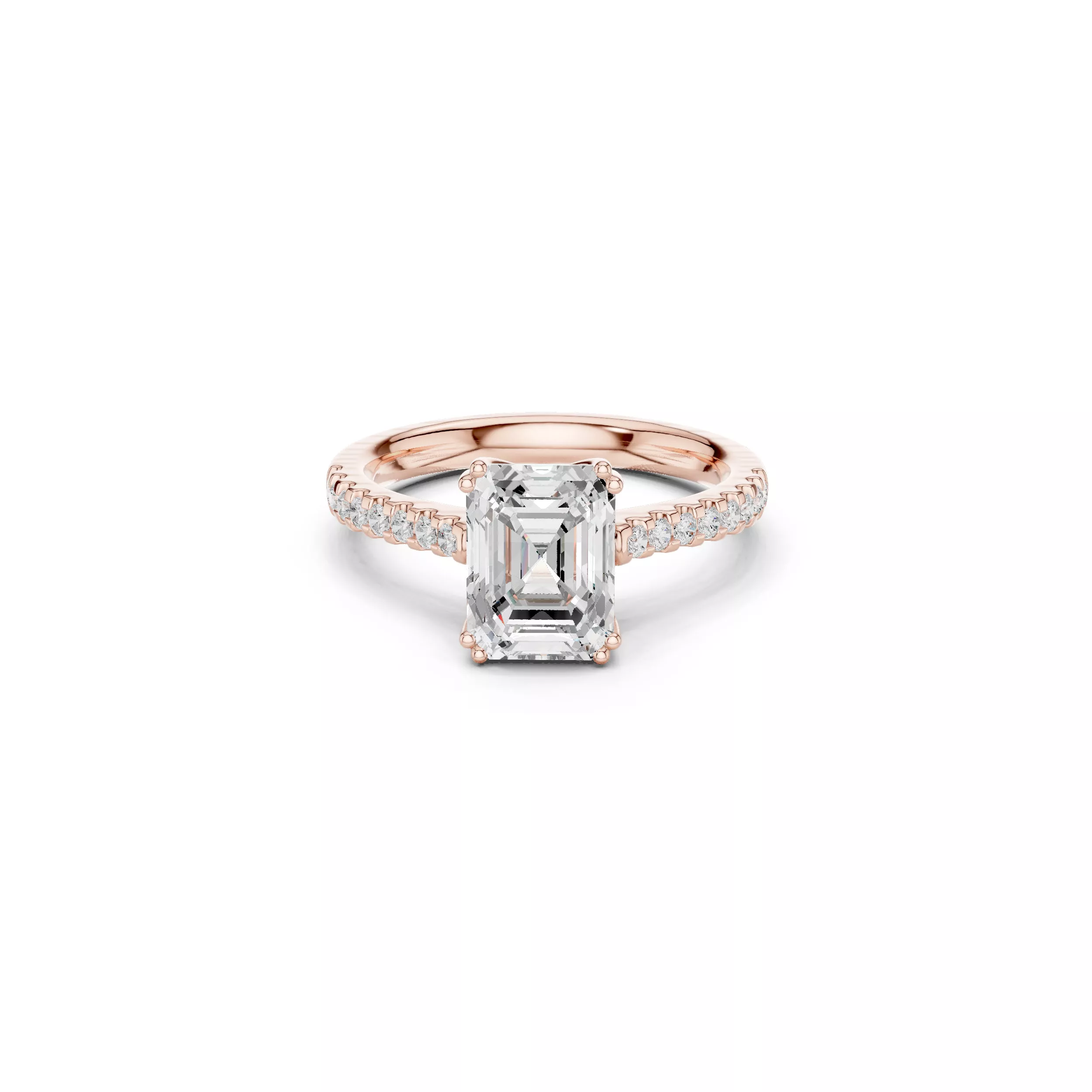 Buy Diamond Ring CAD Design STL 3DM Gold Ring Band R1002 3D print model