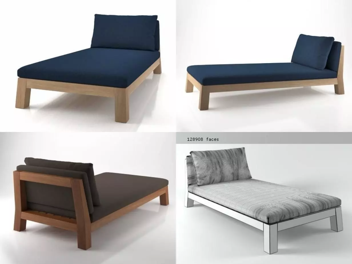 Gijs daybed 3D model_1