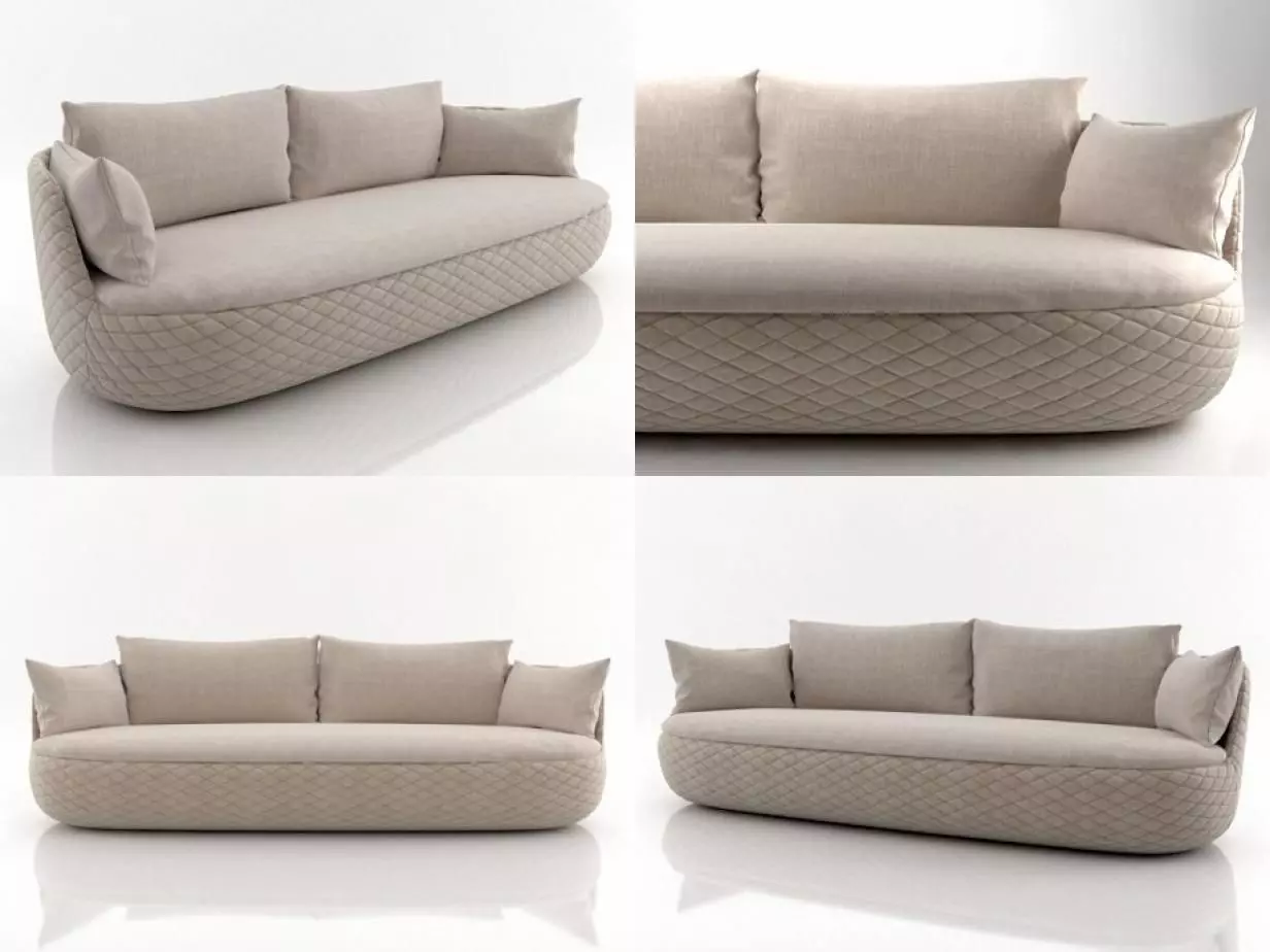 Bart Sofa 3D model_3