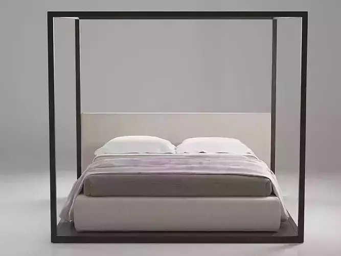 Alcova canopy bed frame