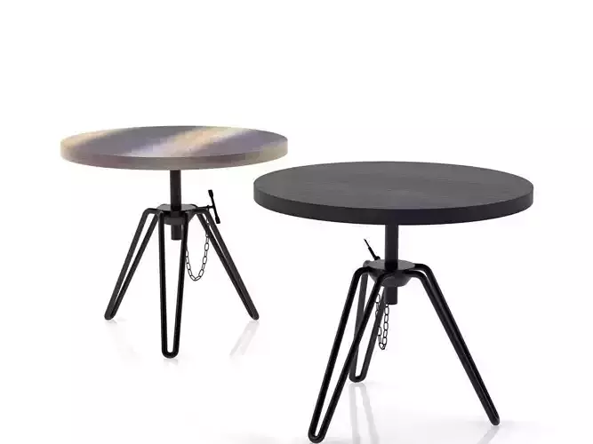 Overdyed Table 3D model