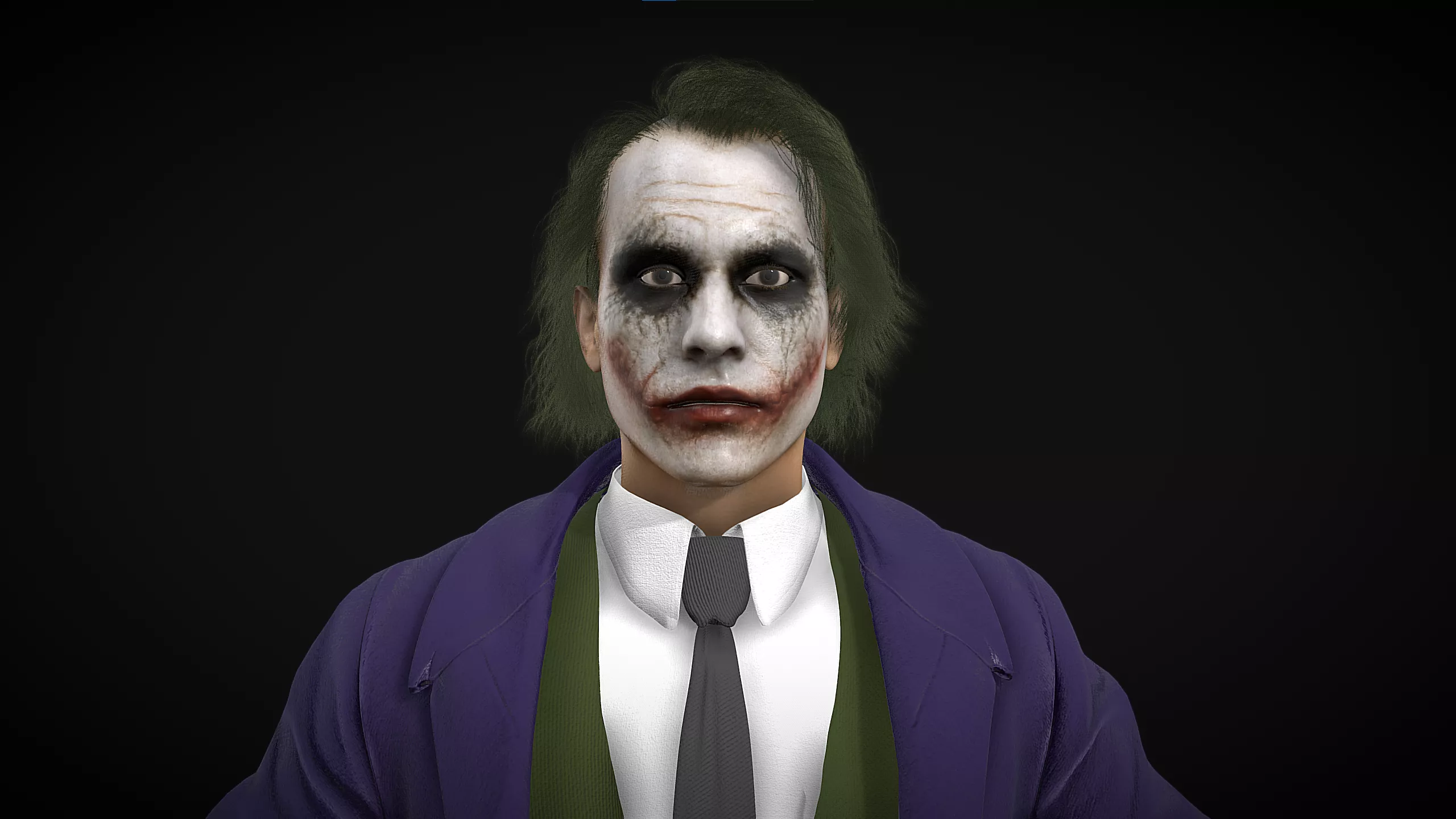Joker Heath Ledger 3D model