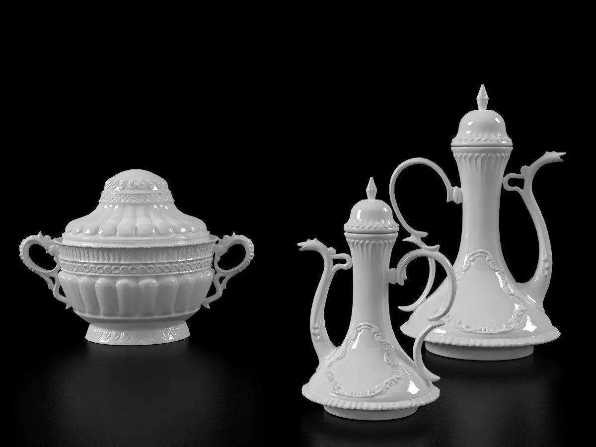 Ornament Vases 3D model_4