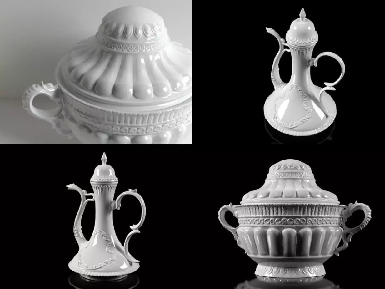 Ornament Vases 3D model_9