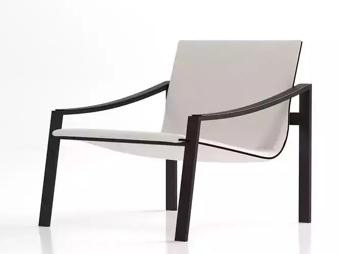 Allure lounge chair with legs