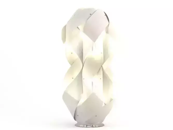 Anfora P floor lamp made of wood