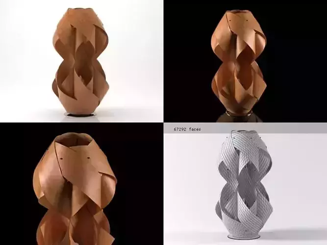 Anfora M lamp made of paper