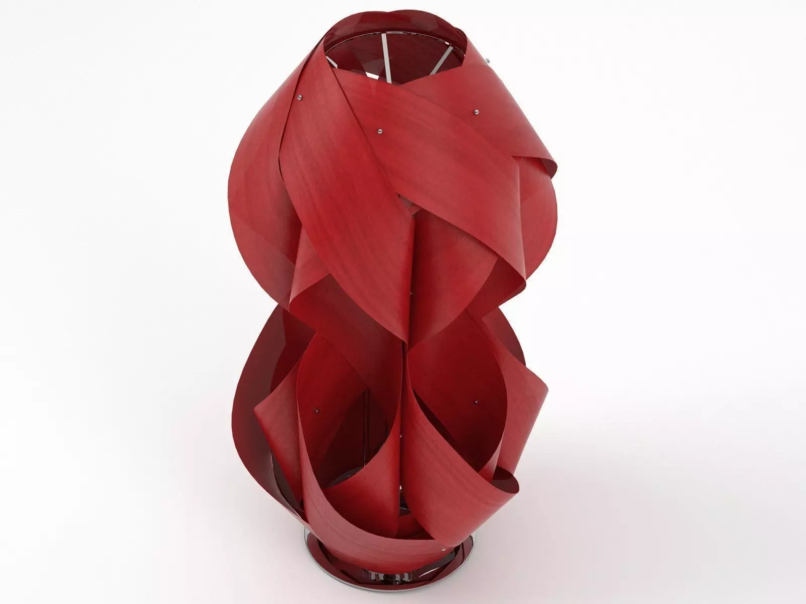 Anfora M lamp made of paper 3D model_2