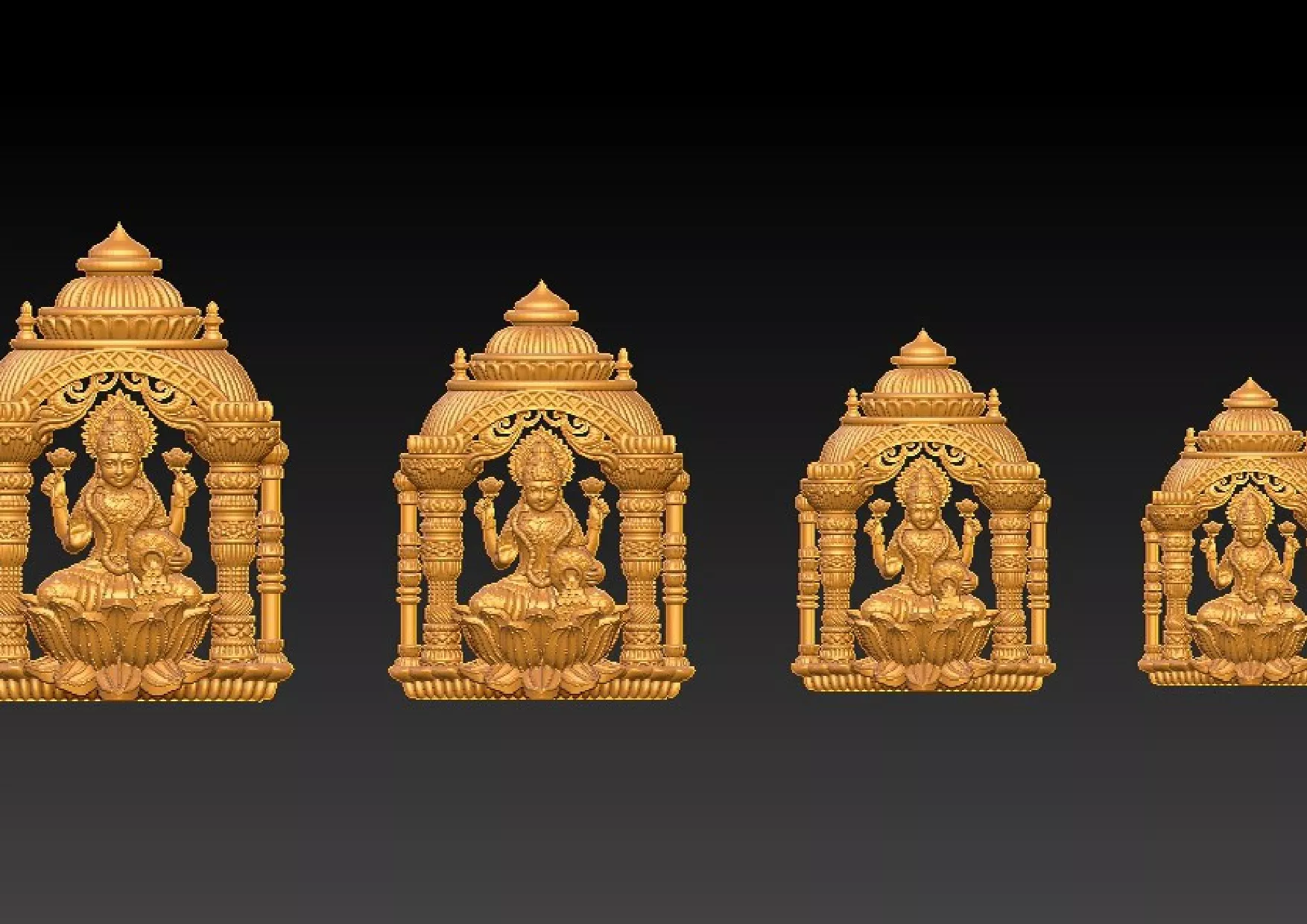 temple jewellery 3D print model
