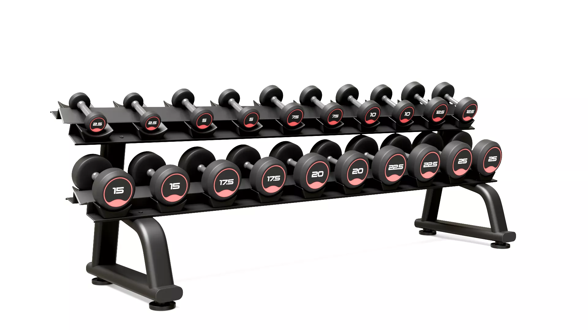 Dumbbell Rack 3D model