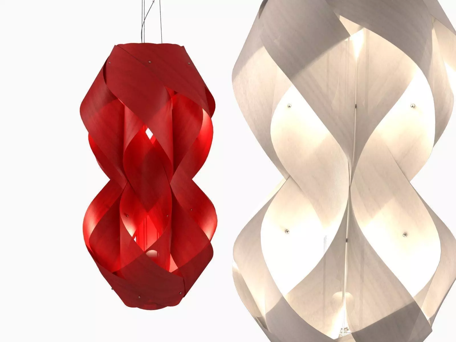 Anfora S pendant lamp 3D model_0