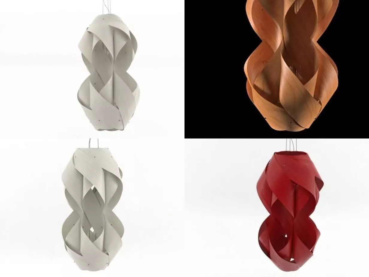 Anfora S pendant lamp 3D model_6