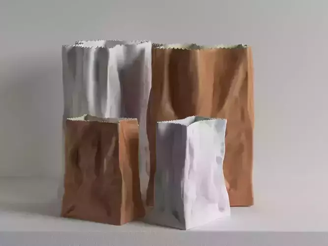 Bag Vase