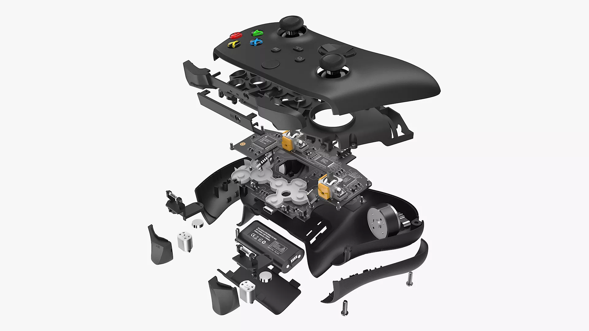 Wireless Controller 3D model