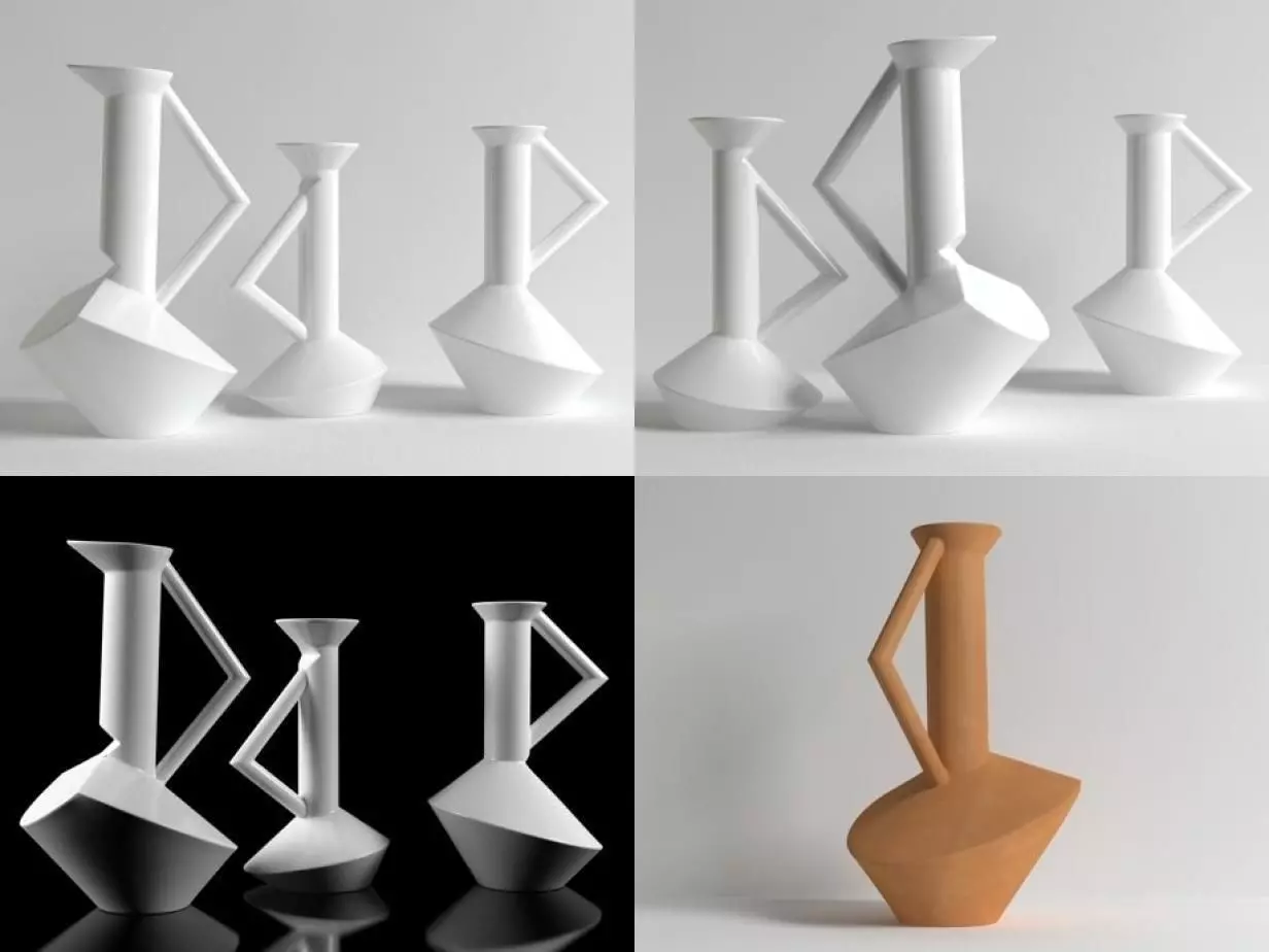 ZAG three vases 3D model_2
