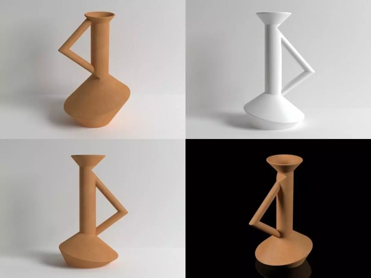 ZAG three vases 3D model_3