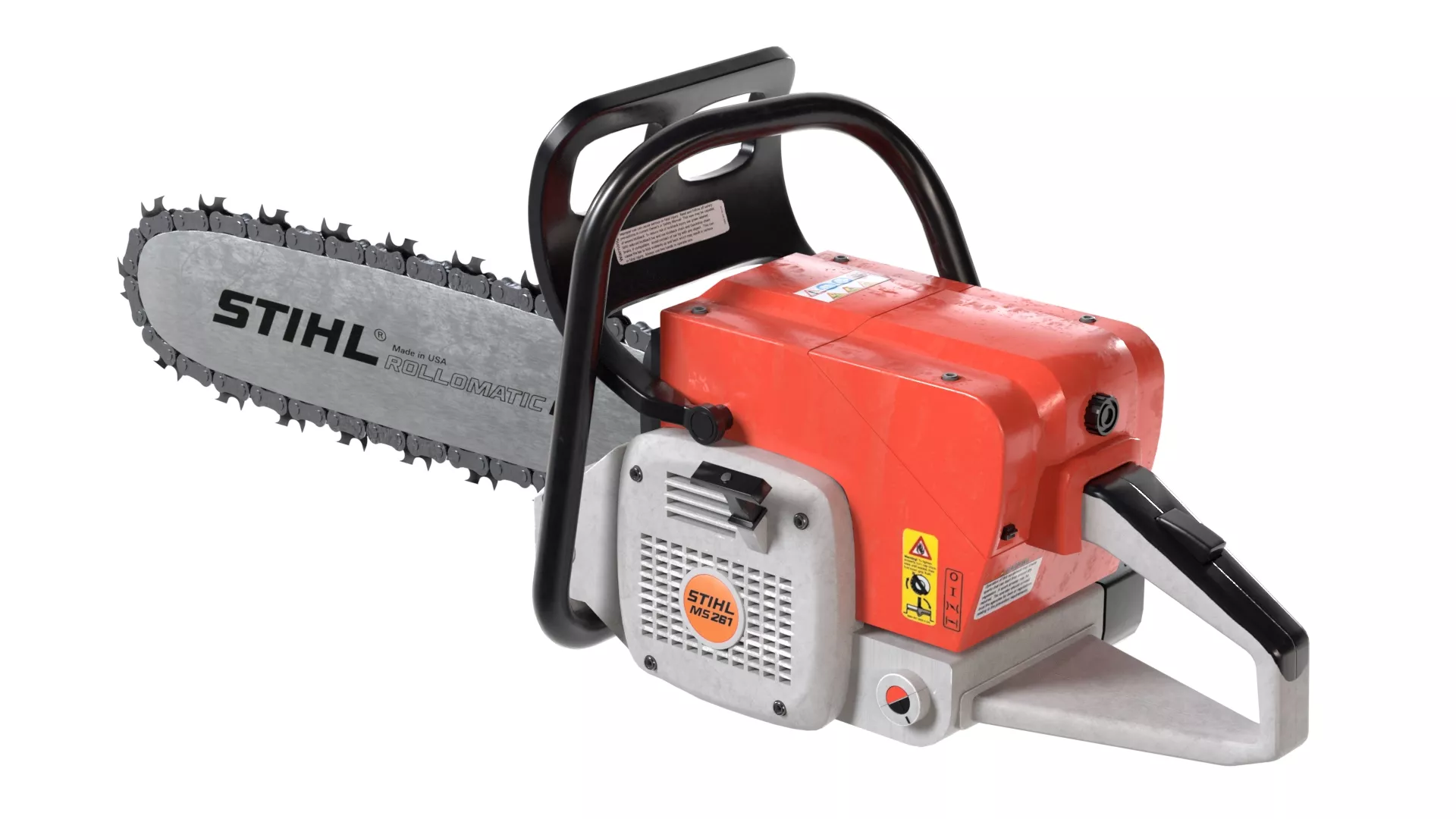 STHIL Chainsaw Low-poly 3D model