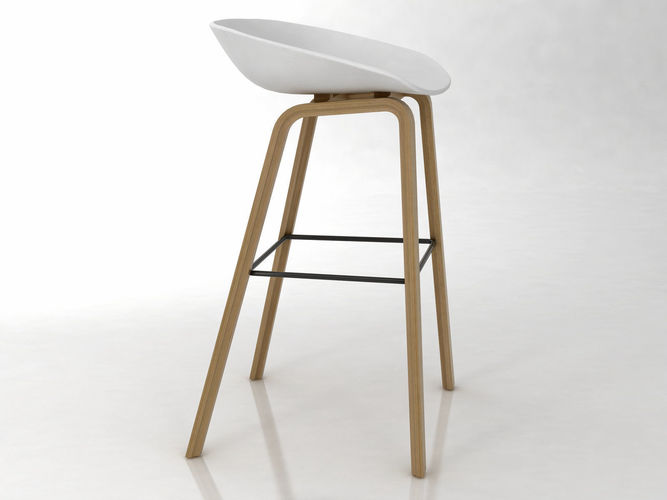 About A Stool 3D model