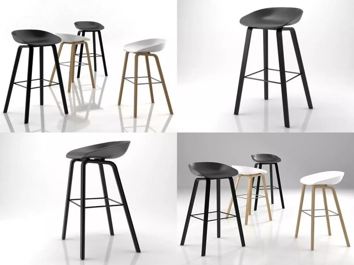 About A Stool 3D model_3