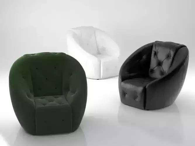 Avec Plaisir tacked armchair