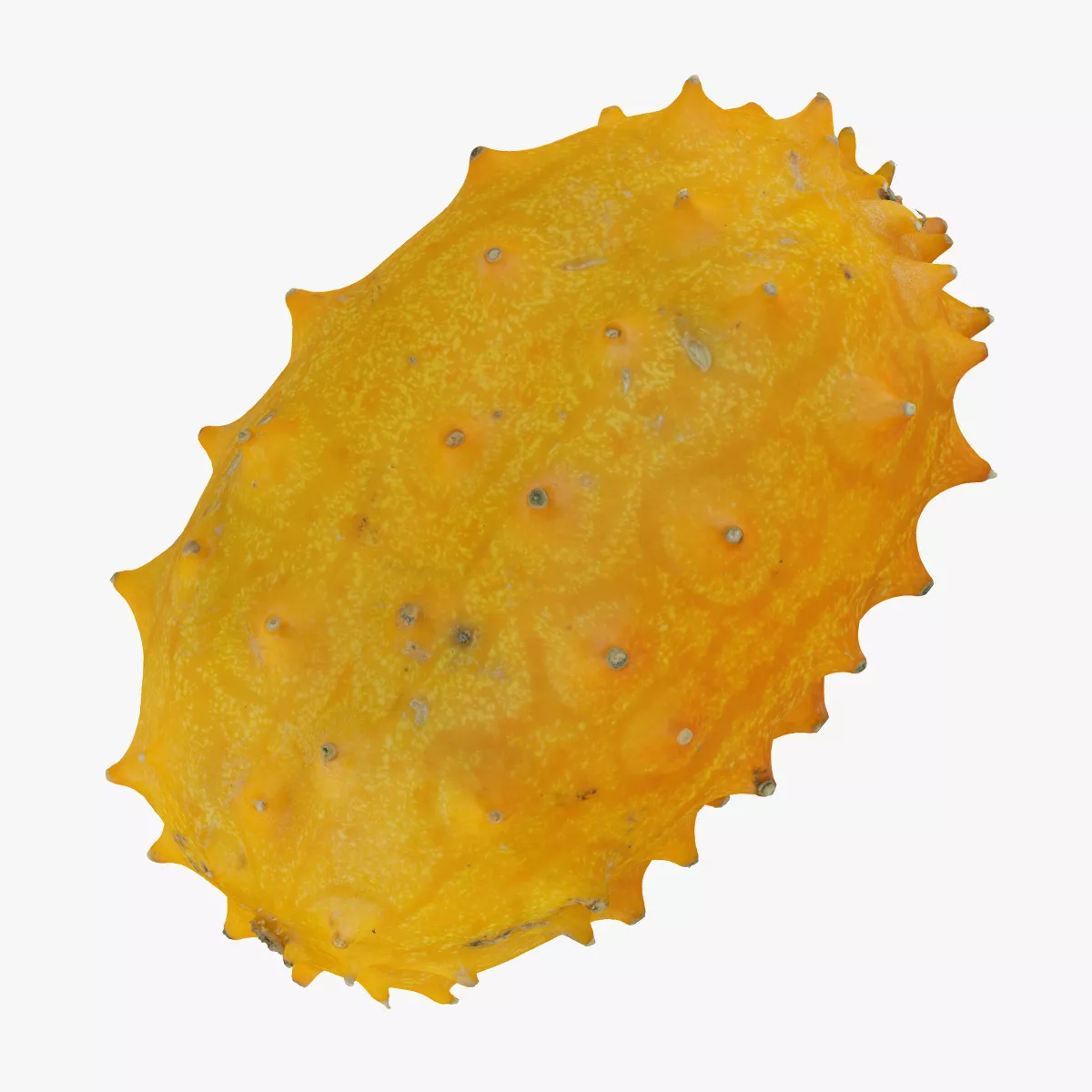 Horned Melon Kiwano 01 RAW SCAN 1 3D model