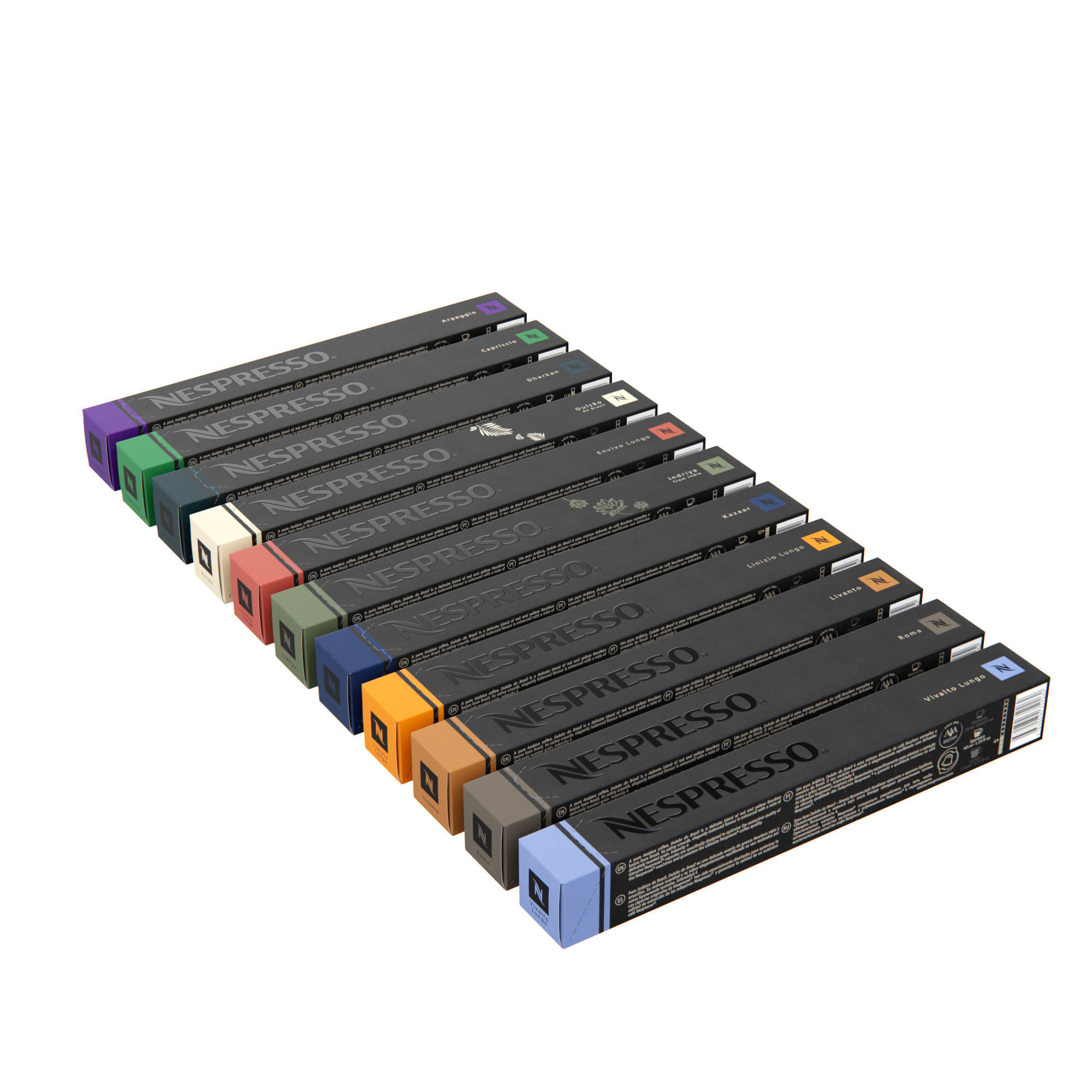 Nespresso Coffee Capsules 3D model_5