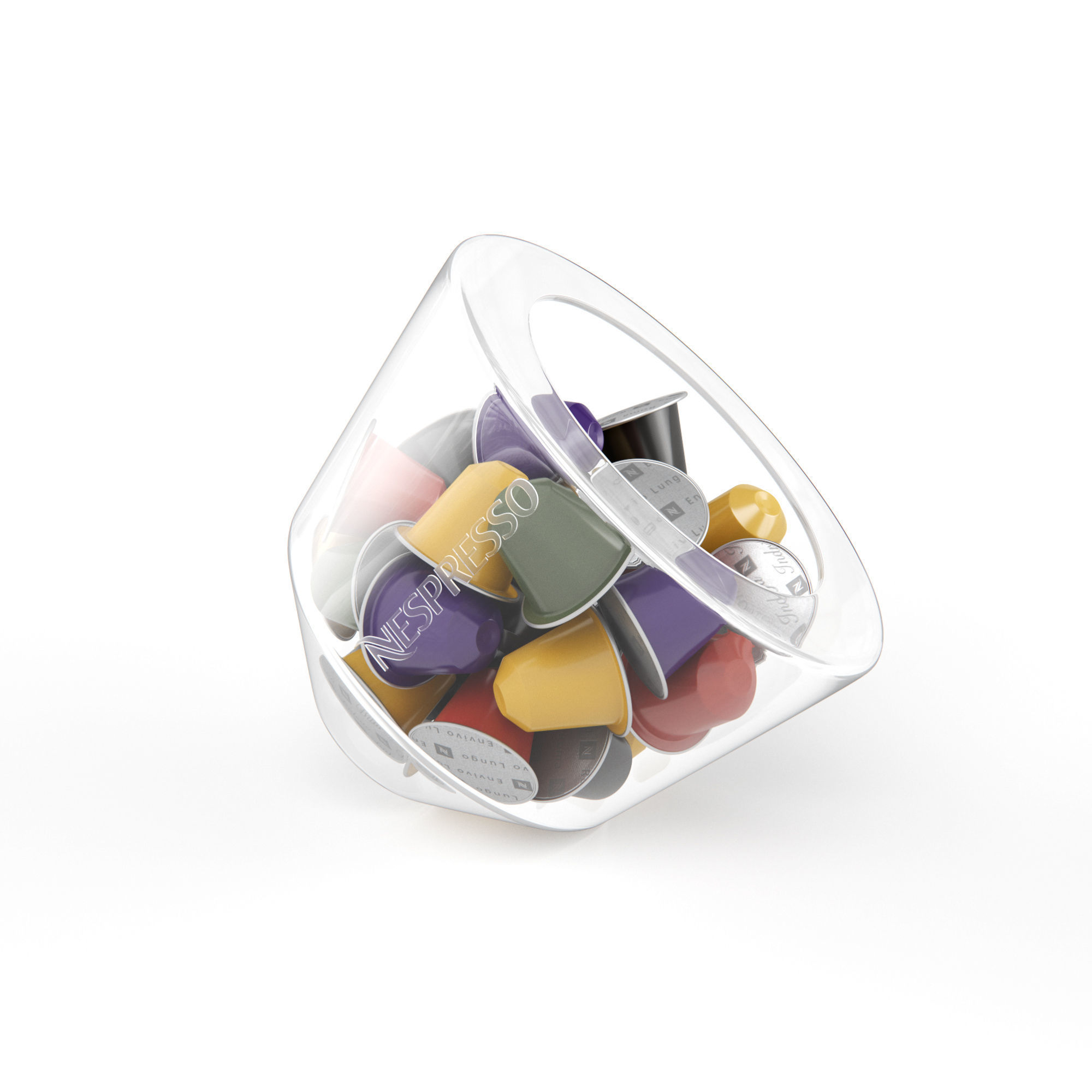 Nespresso Coffee Capsules 3D model_1
