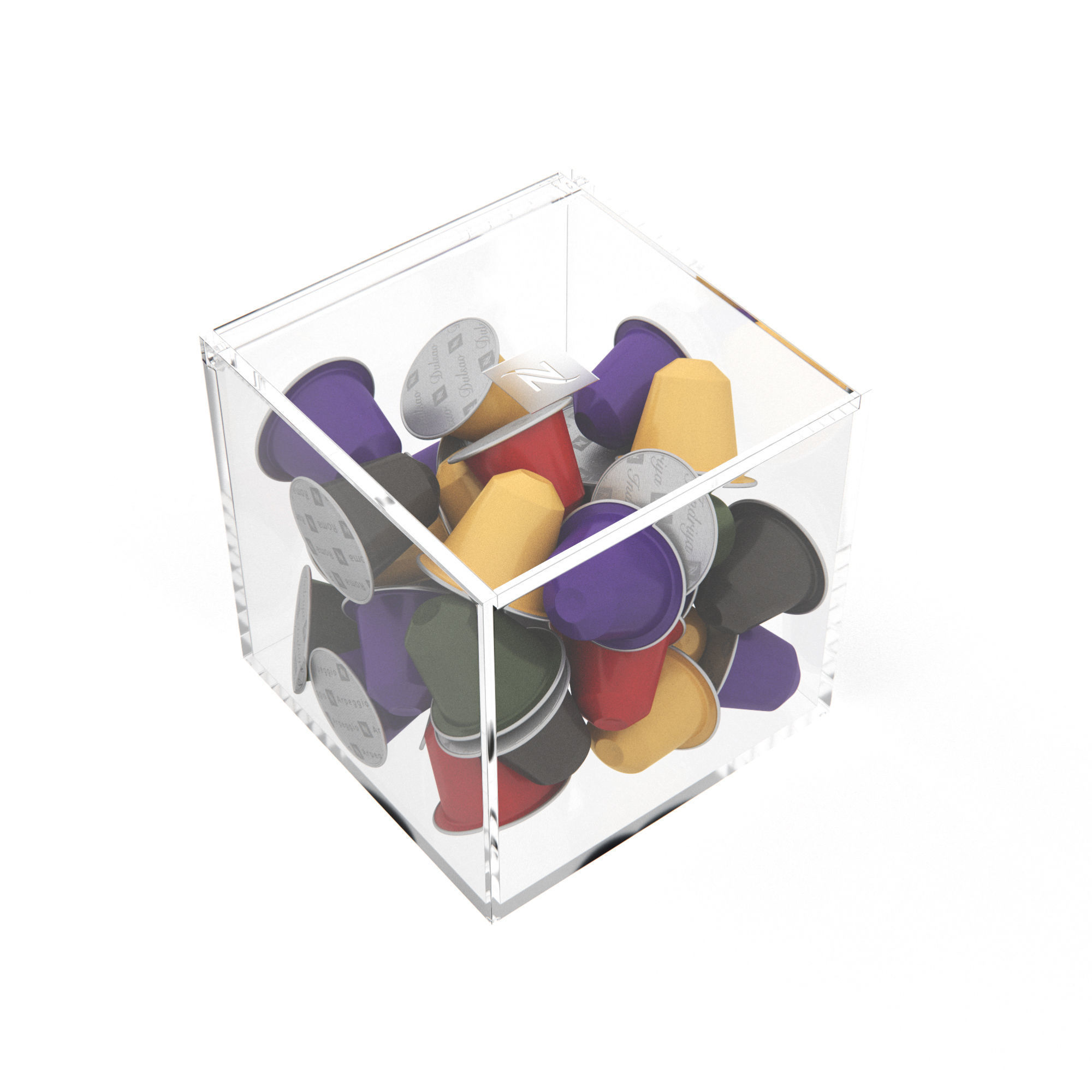 Nespresso Coffee Capsules 3D model_2