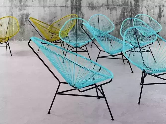 Acapulco hammock chair 3D model