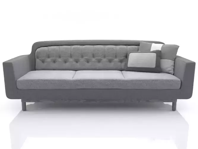 Onkel seater sofa in mustard