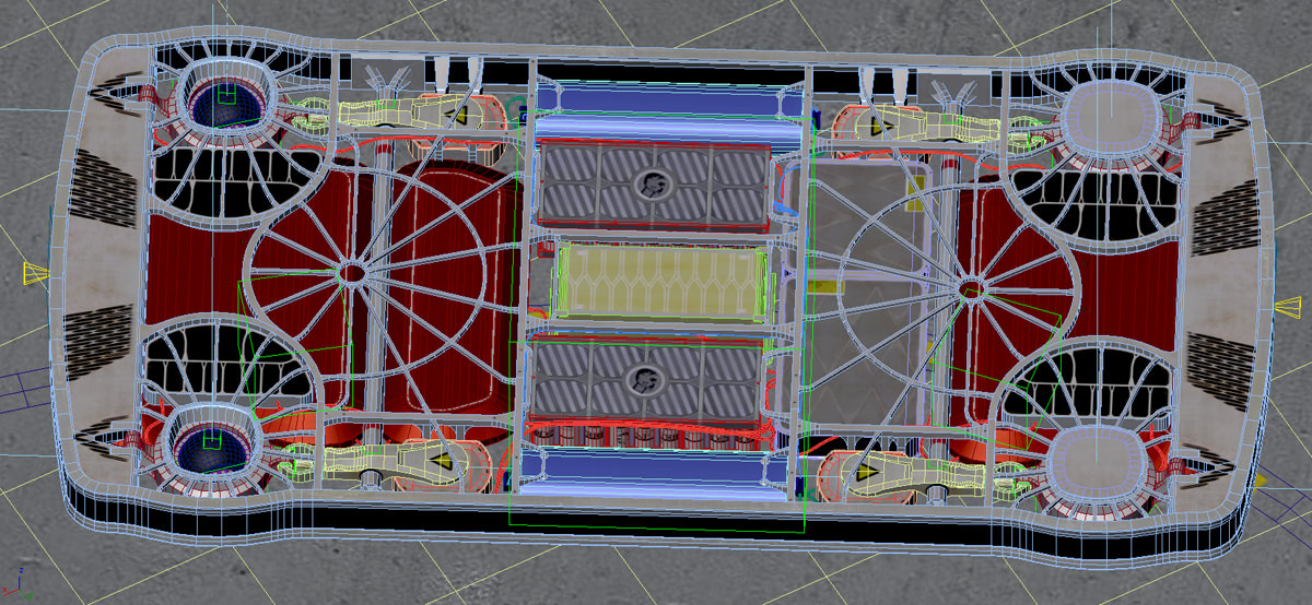 Scarab unmanned robotic vehicle 3D model_11