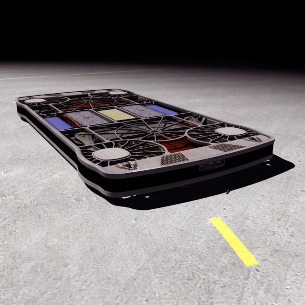 Scarab unmanned robotic vehicle 3D model_6