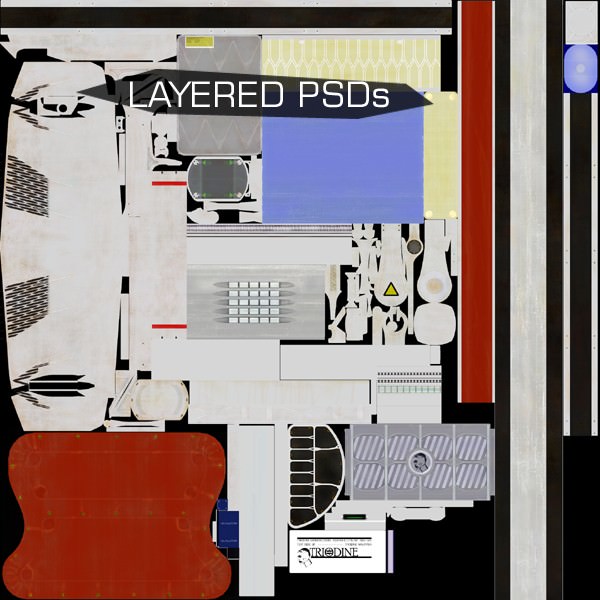 Scarab unmanned robotic vehicle 3D model_9