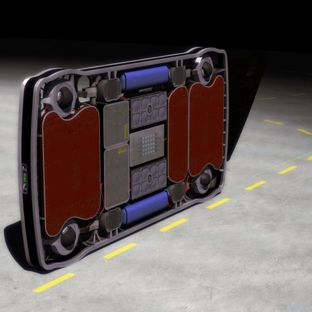 Scarab unmanned robotic vehicle 3D model_8