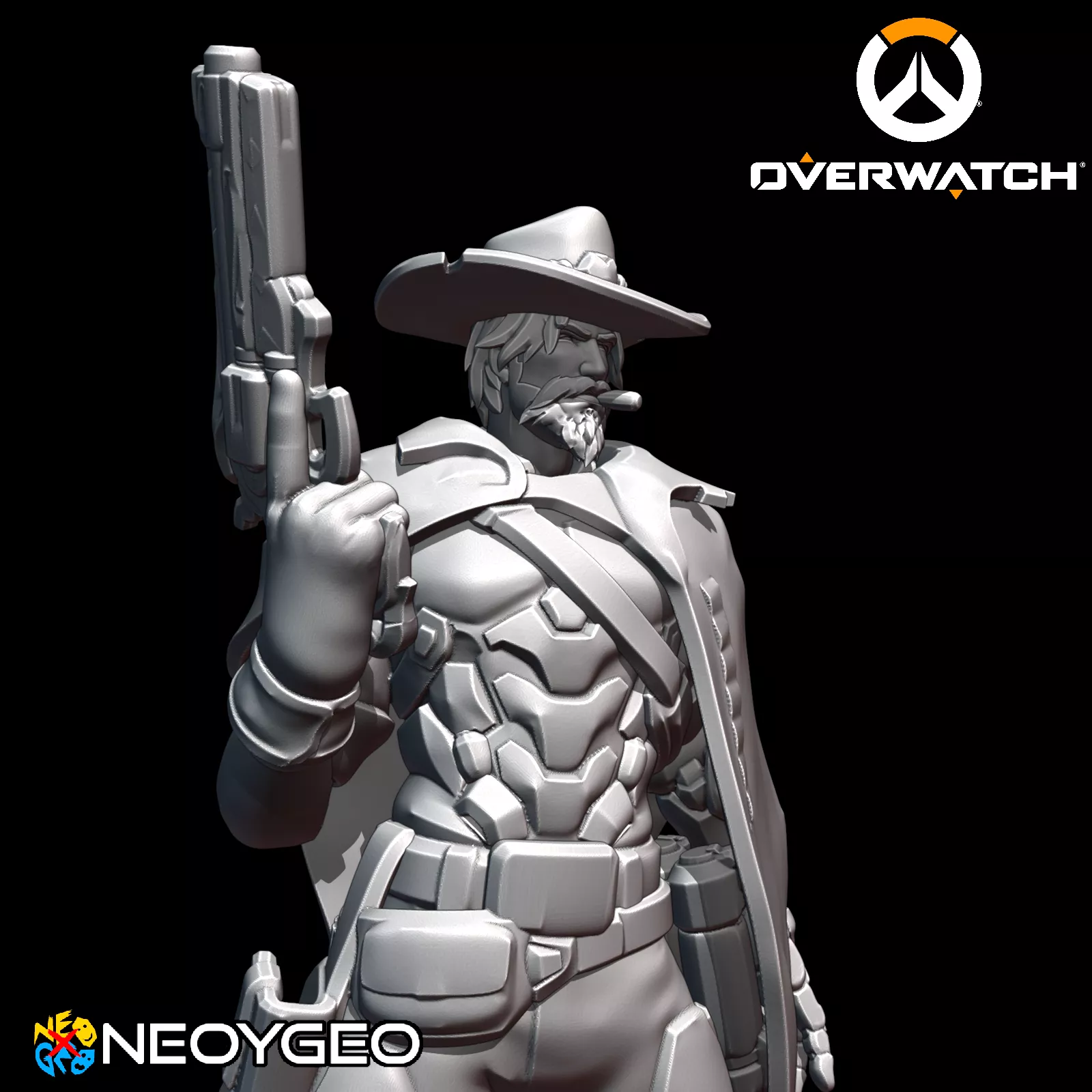 CASSIDY - OVERWATCH 3D print model