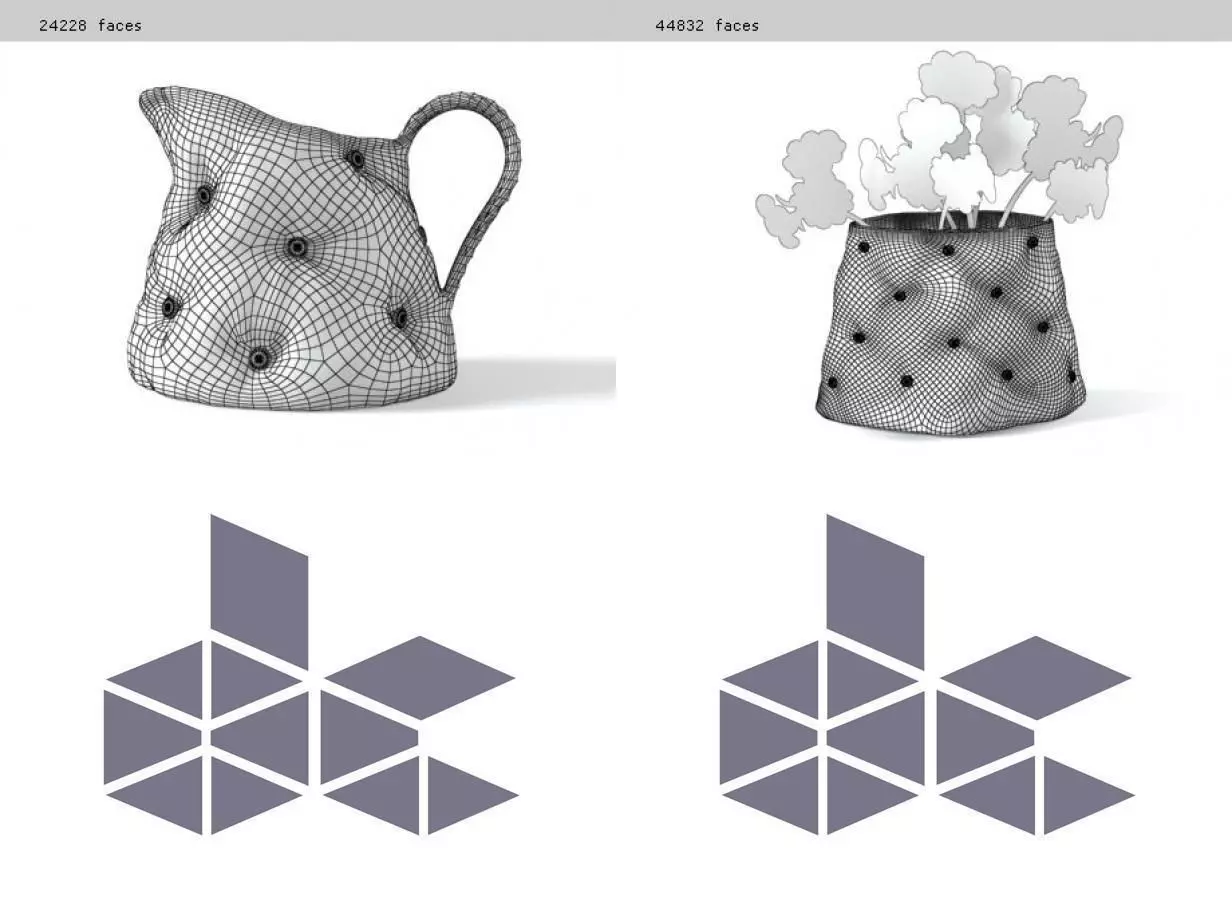 SG Padded Vases 3D model_8