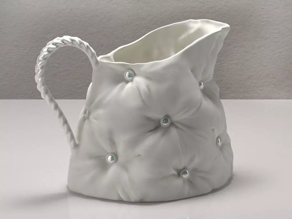 SG Padded Vases 3D model_4