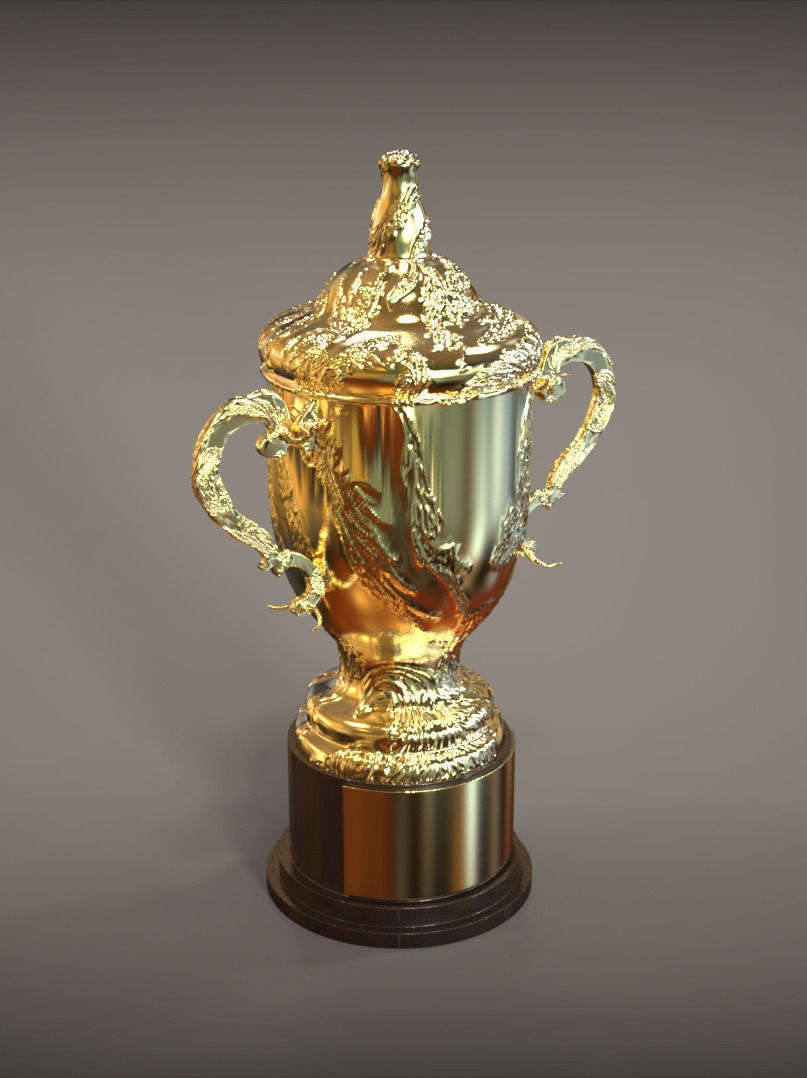 Winner Cup 3D model_2